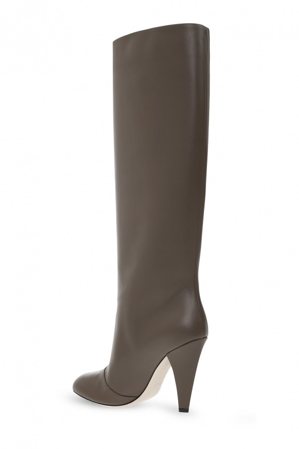 Karligraphy' heeled boots Fendi - SchaferandweinerShops SX